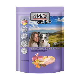 MAC's Dog Meat Bits kuře a jehněčí 150 g