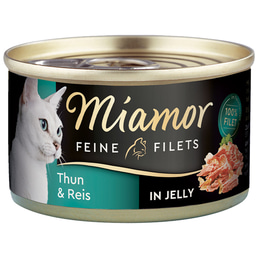 Miamor Feine Filets v želé s tuňákem a rýží