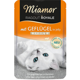 Miamor Ragout Royale v želé, drůbež pro koťata