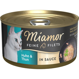 Miamor jemné filety v omáčce, kuře s tuňákem