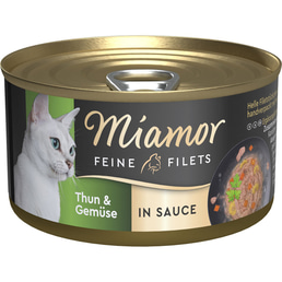 Miamor jemné filety v omáčce, tuňák se zeleninou