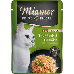 Miamor Feine Filets v omáčce s tuňákem a zeleninou