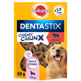 Pedigree DentaStix Chewy Chunx hovězí Maxi