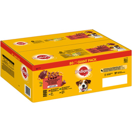 PEDIGREE Pouch Adult Gem. Selektion Giant Pack 1