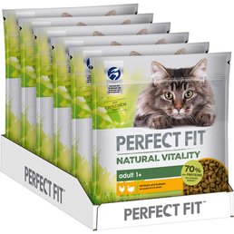 PERFECT FIT™ Natural Vitality Adult 1+ krmivo pro kočky s kuřecím a krocaním masem