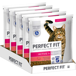 PERFECT FIT Active krmivo pro kočky 1+ s hovězím masem