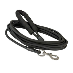 Petlando Trekking vodítko kulaté s rukojetí černé