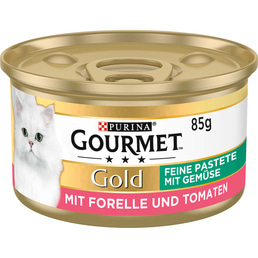 Gourmet Gold Jemná paštika pstruh s rajčaty
