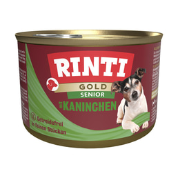 Rinti Gold Senior s jemnými kousky králičího masa