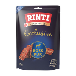Rinti Singlefleisch Exclusive Snack, Čisté koňské maso