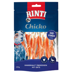 Rinti Chicko žvýkací tyčinky s kachním masem, Small, 150 g