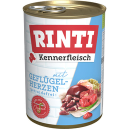Rinti Kennerfleisch s drůbežími srdci, 400 g