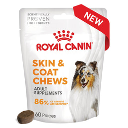 Royal Canin Skin&amp;Coat Chews Adult Supplements 240 g