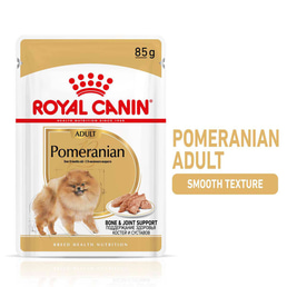 ROYAL CANIN POMERANIAN ADULT MOUSSE krmivo v kapsičce pro dospělé pomeraniany (&gt; 8 měsíců), 12 × 85 g