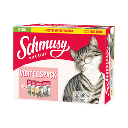 Schmusy ragú v želé ve výhodném balení