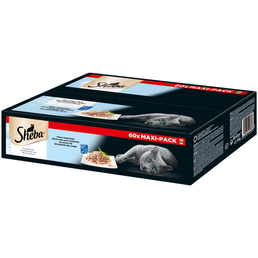 SHEBA multipack delikatesa v želé variace ryb