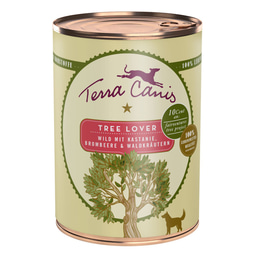 Terra Canis Tree Lover zvěřina s jedlými kaštany, ostružinami a lesními bylinami