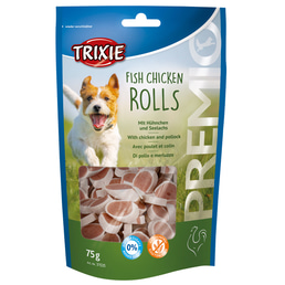 Trixie PREMIO Rolls pamlsek pro psy s kuřecím masem a treskou tmavou