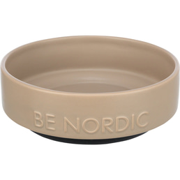 Trixie BE NORDIC keramická miska světle hnědá