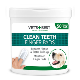 Vet's Best zubní péče prstové polštářky 50 kusů