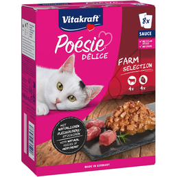 Vitakraft Poésie Délice Farm Selection 8× 85 g