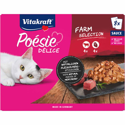 Vitakraft Poésie Délice Farm Selection 8× 85 g