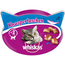 Whiskas křupavé taštičky s lososem