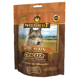 Wolfsblut Cracker Wide Plain, koňské maso a sladká brambora