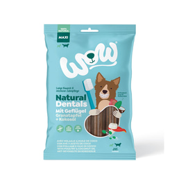 WOW Natural Dentals drůbež MAXI 275 g