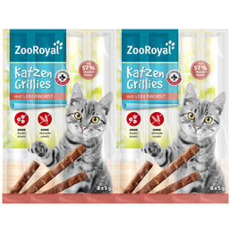 ZooRoyal Grillies pro kočky s játrovou paštikou