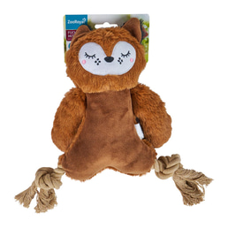 ZooRoyal plyšová hračka pro psy, liška s lanem