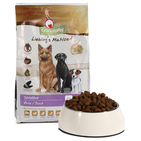 GranataPet Liebling's Mahlzeit Sensitive s kachním masem