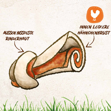 8in1 Delights žvýkací kosti Chicken/kuře