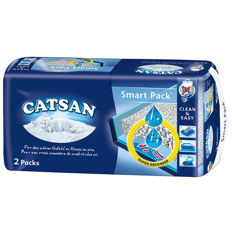 Catsan Smart Pack vkládací podložky do toalety pro kočky
