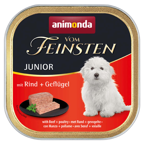 Animonda Vom Feinsten Junior hovězí a drůbež