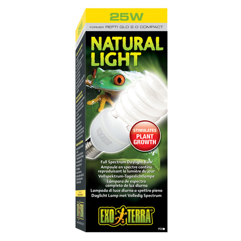 Exo Terra Natural Light plnospektrální žárovka s denním světlem