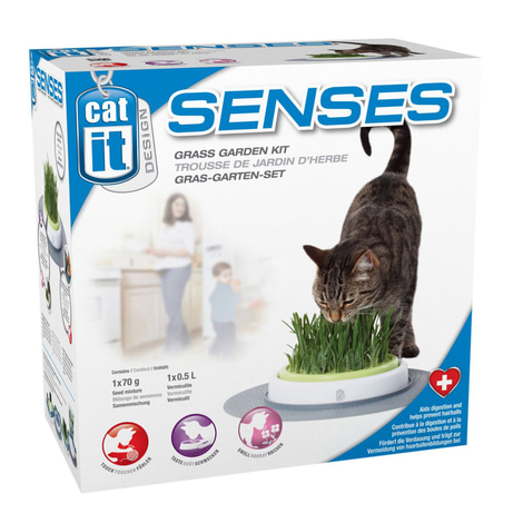 Catit Senses zahradní sada na pěstování kočičí trávy