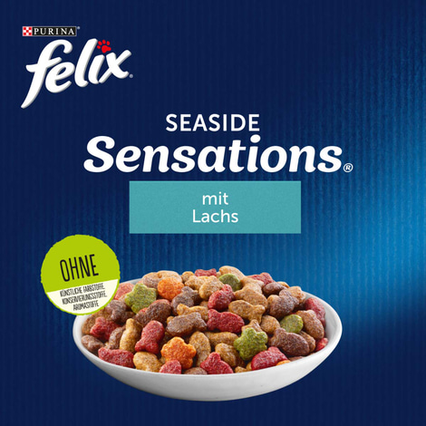 Felix Seaside Sensations losos, treska tmavá a zelenina