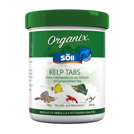 Söll Organix Kelp tablety z chaluh