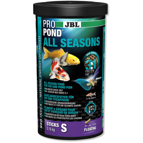 JBL ProPond All Seasons, celoroční krmivo pro kapry koi a sladkovodní ryby