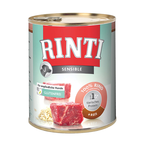 Rinti Sensible hovězí a rýže