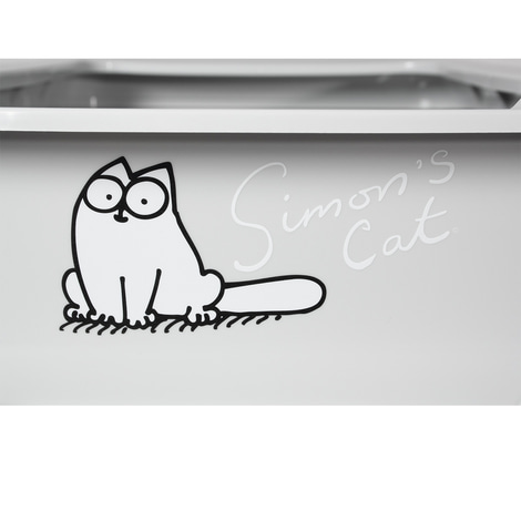 Simon’s Cat toaleta pro kočky, šedá