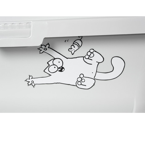 Simon’s Cat toaleta pro kočky, šedá