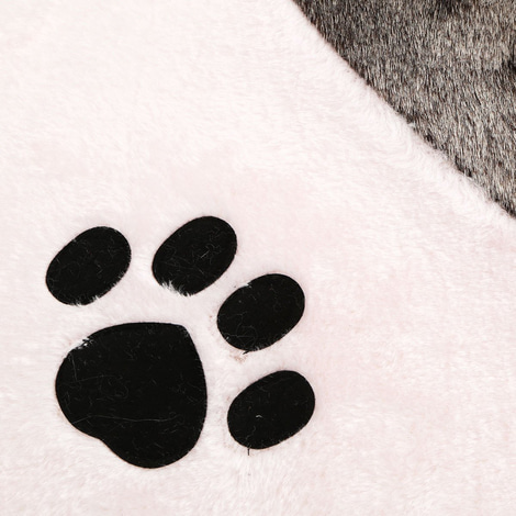 Trixie Minou útulná kukaň, růžovo-šedá