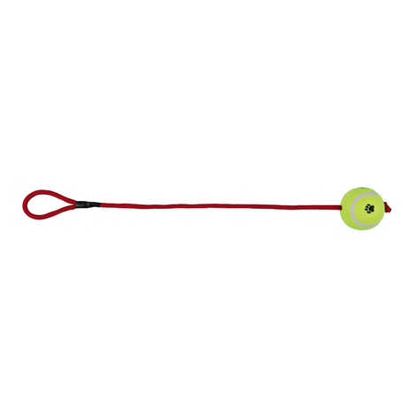 Trixie tenisový míček na lanku ø 6 cm / 50 cm