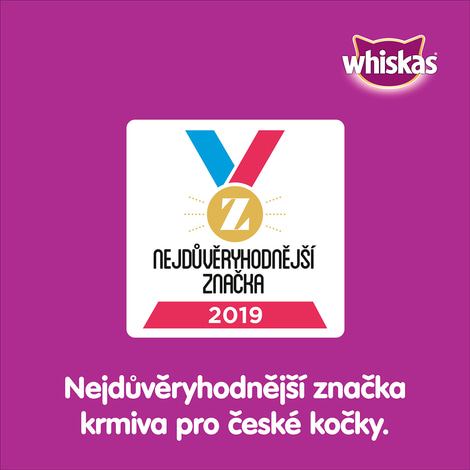 Whiskas granule s tuňákem pro dospělé kočky