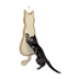 Trixie škrabací prkno pro kočky, 35 x 69 cm, béžové