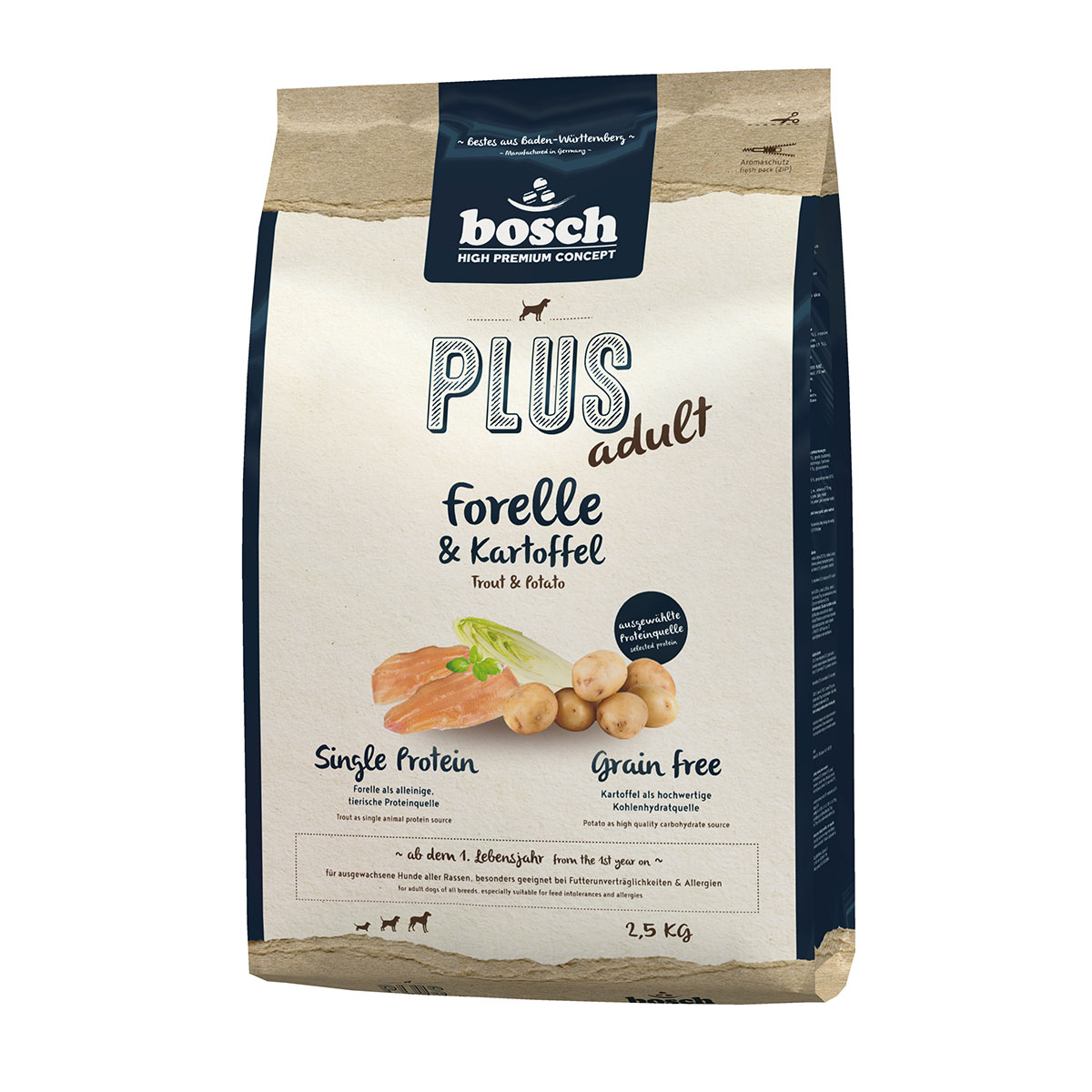 Bosch PLUS pstruh a brambory