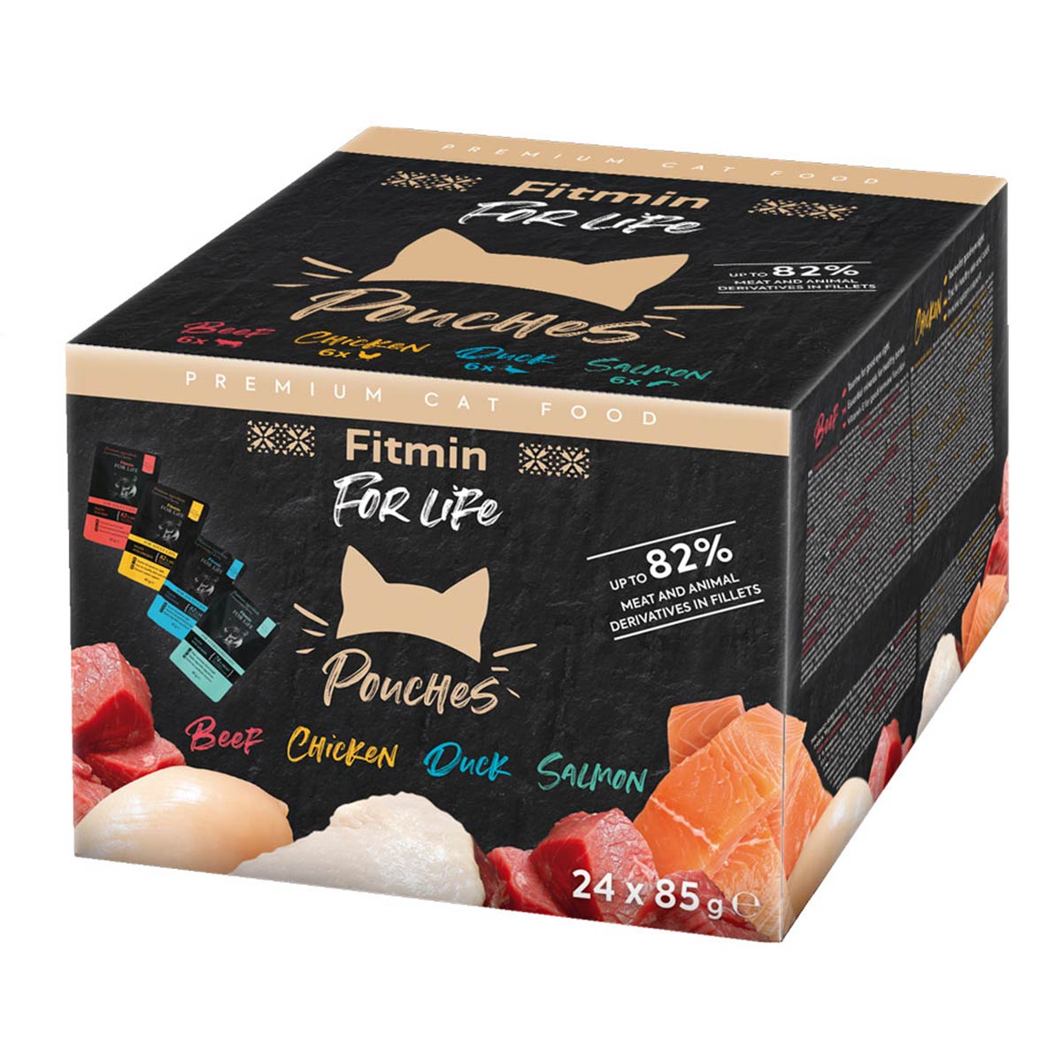 Fitmin For Life Pouch Cat Multipack 24x85g