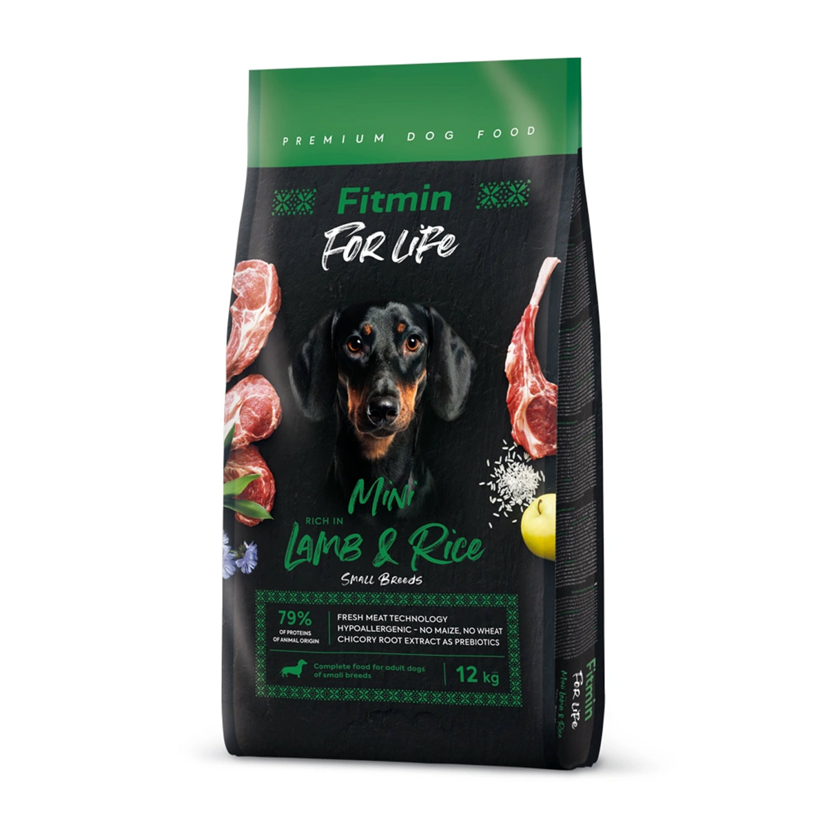 Fitmin For Life Dog Lamb &amp; Rice Mini 12kg